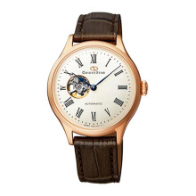 Orient , Women?s Semi Skeleton Watch, Braun-Wei?, RE-ND0003S00B