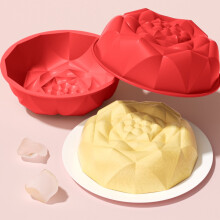 Rose Flower Silicone Cake Molds Set