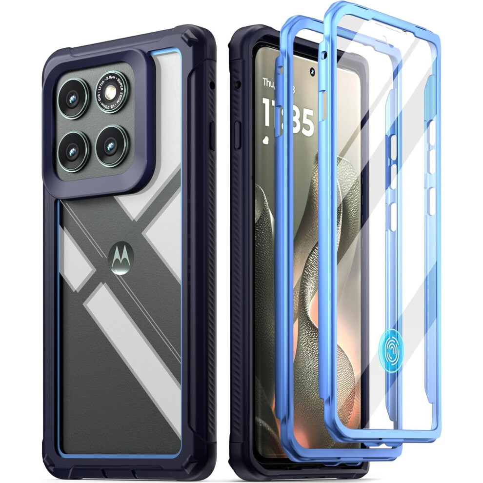 Guardian Case For Motorola Moto Edge 2025 (Not For 2024), 20Ft Mil-Grade Drop Tested, Hybrid Shockproof Bumper + Built-In Screen Protector, 9418476561061