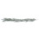 Flocked Christmas Pine Garland 180 cm 1