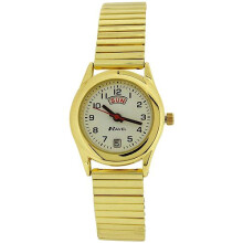 Ravel Ladies Stainless Steel Day/Date Expanding Bracelet Strap Watch R0706.16.2