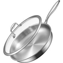 12 in Tri-Ply Stainless Steel Frying Pan