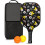 Σετ κουπιών Pickleball με κουπιά από fiberglass σε σχέδια λουλουδιών, 2 μπάλες και τσάντα – 1