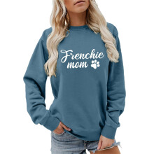 Jesienne bluzy damskie z nadrukiem, sweter z długim rękawem, okrągłym dekoltem, swobodny, modny top, miękka i wygodna bluzka do noszenia na co