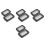 8Pcs Magnetic Eyeshadow Trays Black Plastic Iron Makeup Storage Board 4
