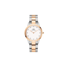 Daniel Wellington Ladies Two-Tone Iconic Link Lumine Watch DW00100359