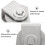 OUNONA Large Cable Roller Guides Retractable Fixed Pulley Rust-resistant 5