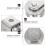 OUNONA Large Cable Roller Guides Retractable Fixed Pulley Rust-resistant 7