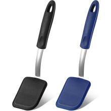 Silicone Spatula Turner Set 2-Pack, Heat-Resistant &