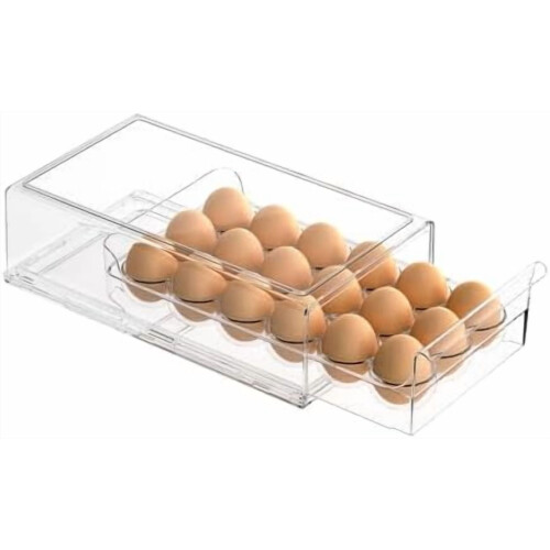 BPA-Free Stackable Egg Storage Tray – 18 Capacity