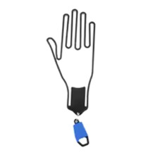 Glove Stand Holder Support Hook Anti-Deformation for Club Accessories