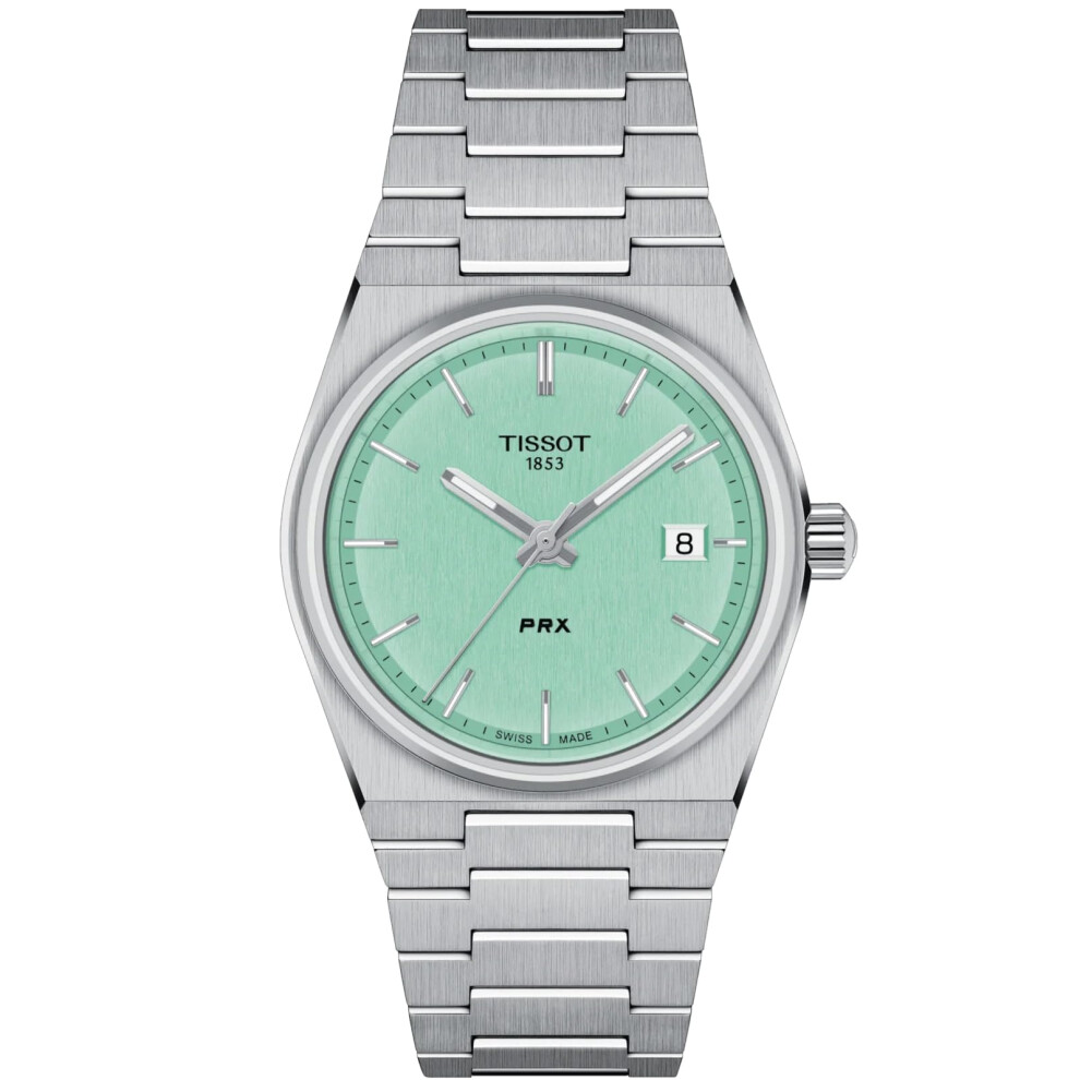 Tissot Prx 35Mm Men's Green Watch T137.210.11.091.00