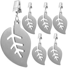 6-Piece Stainless Steel Tablecloth Weights for Outdoor