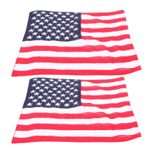 Flag Square Handkerchief for Men Handkerchiefs Women Neckerchief American Bandana Clothing Accessory Girl Miss Man