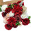 Pink Artificial Rose Set – 21 Roses + 5 Accessories 1