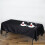 Halloween6 τεμάχια 60" x 120" μαύρα ορθογώνια πλενόμενα διακοσμητικά τραπεζομάντιλα από 1
