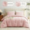 Blushroze microvezel dekbedset kingsize 2