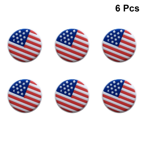 Frcolor6Pcs σιλικόνης ρακέτα τένις αποσβεστήρες κραδασμών ρακέτα τένις αμερικανική 1