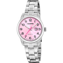 Calypso Ladies Stainless Steel Watch with Steel Bracelet K5873/2
