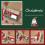 3 st julgrans DIY-kit flätade makramé julbonader väggdekorationer (A) 2