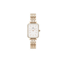 Daniel Wellington DW00100672 Ladies Quadro Lumine Rose Gold 20mm Watch