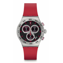 Swatch Crimson Carbonic Red 2 Unisex Watch YVS524