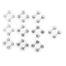 10Pcs Keys ABXY Button Stickers Handle Key Film Metal Sheet Conductive Sticker