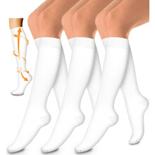 3 Pairs Compression Sock for Women and Men Circulation -Best for Running,Nursing,Athletic Sports