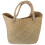 Khaki Seaweed Woven Handheld Storage Basket 1 pc 1