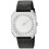 SLOW Jo 05 - Black Leather, Silver Case, Silver Dial - Swiss Made 1