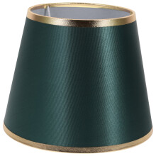 Eease Vintage Table Lampshade Clip on Fabric Light Shade for Home Decor Dark Green