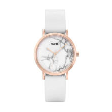 Cluse Womens Quartz Watch, Analogue Classic Display and Leather Strap CL40110