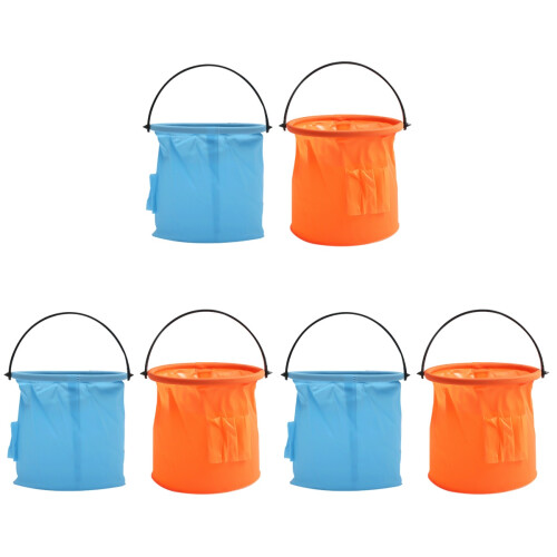 6St Kunstenaars Vouwemmers Multifunctionele Watercontainers 2