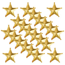 Golden Mini Christmas Tree Star Topper