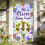 Banner de bun venit pentru ușă cu iepuraș de Paște, 1 pachet 4