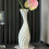 White Ceramic Vase 31 cm – Modern Home Decor 1