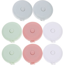 OUNONA 8 Pcs Body Retractable Tape Measure for Sewing Mini Double-sided Flexible
