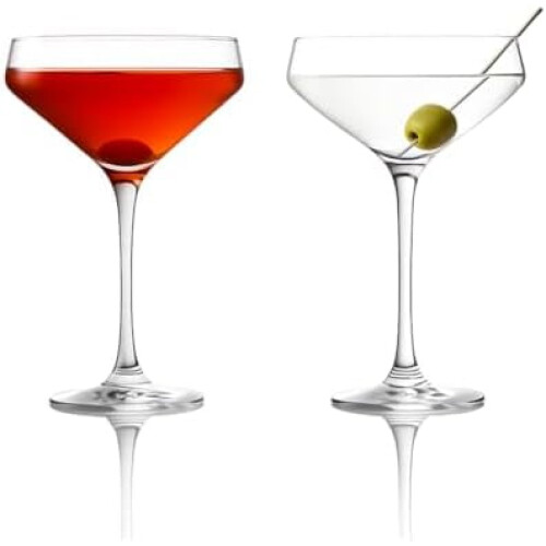 Ποτήρια Martini Nick & Nora, σετ 2 τεμαχίων, 6oz