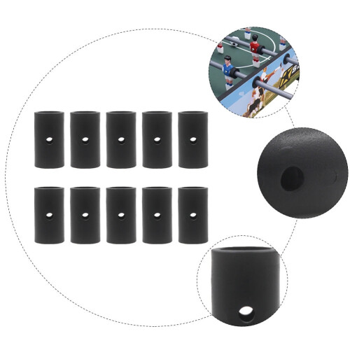 Mizh Foosball Locator Set – PE Plastic, Black, 12 pcs 1