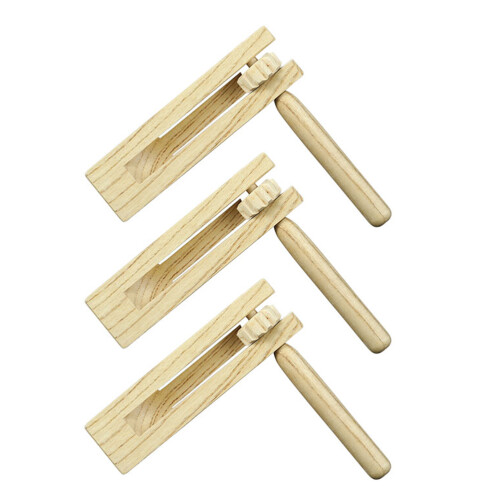 9St Beige Ratels Educatief Percussie Speelgoed Voor Kinderen 1