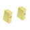 2Pcs Universal Plastic Block Stand Yellow Kitchen Organizer Set 4