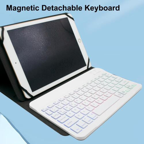 Capa universal com teclado para tablets de 9 a 11 polegadas. 1