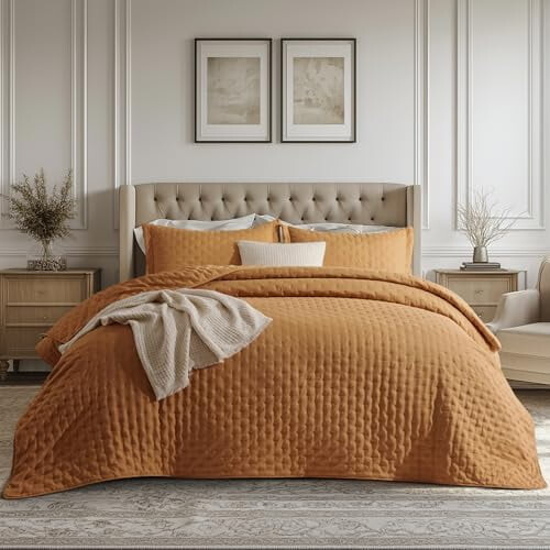 Conjunto de Edredom Queen 90x96 polegadas em Poliéster Ultramacio
