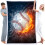 Baseball Throw Blanket Sherpa 60x80 in 1
