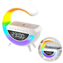 Réveil Bluetooth avec chargement sans fil et double