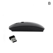 Mouse optic wireless subțire de 2,4 GHz cu receptor USB pentru laptop și PC, nou L4G8