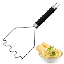 Kartoffelstampfer aus Edelstahl, gewellt, 1 Stück