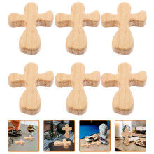 Compact Beige Plastic Cross for Storage with Smooth Edges and Sturdy Build 6pcs