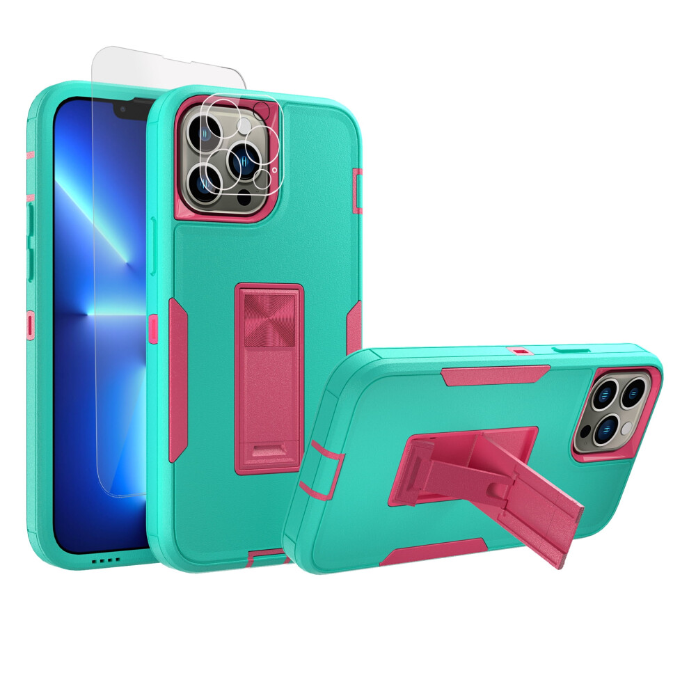Iphone 13 Pro Case With Stand And Screen/Lens Protectors, 9558633603026
