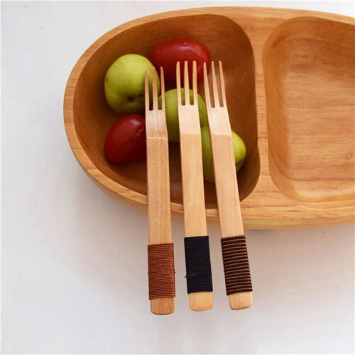 Japanisches Holzgabeln-Set – 3er-Pack 1